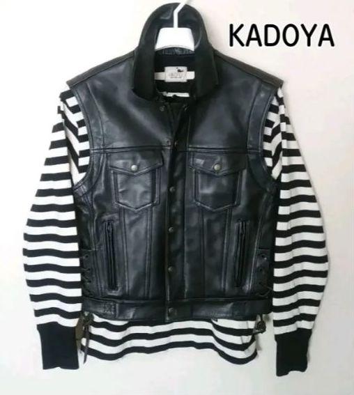 大特価得価 希少 カドヤ KADOYA レザー ジャケット TldDc-m26922663742 SALE限定セール