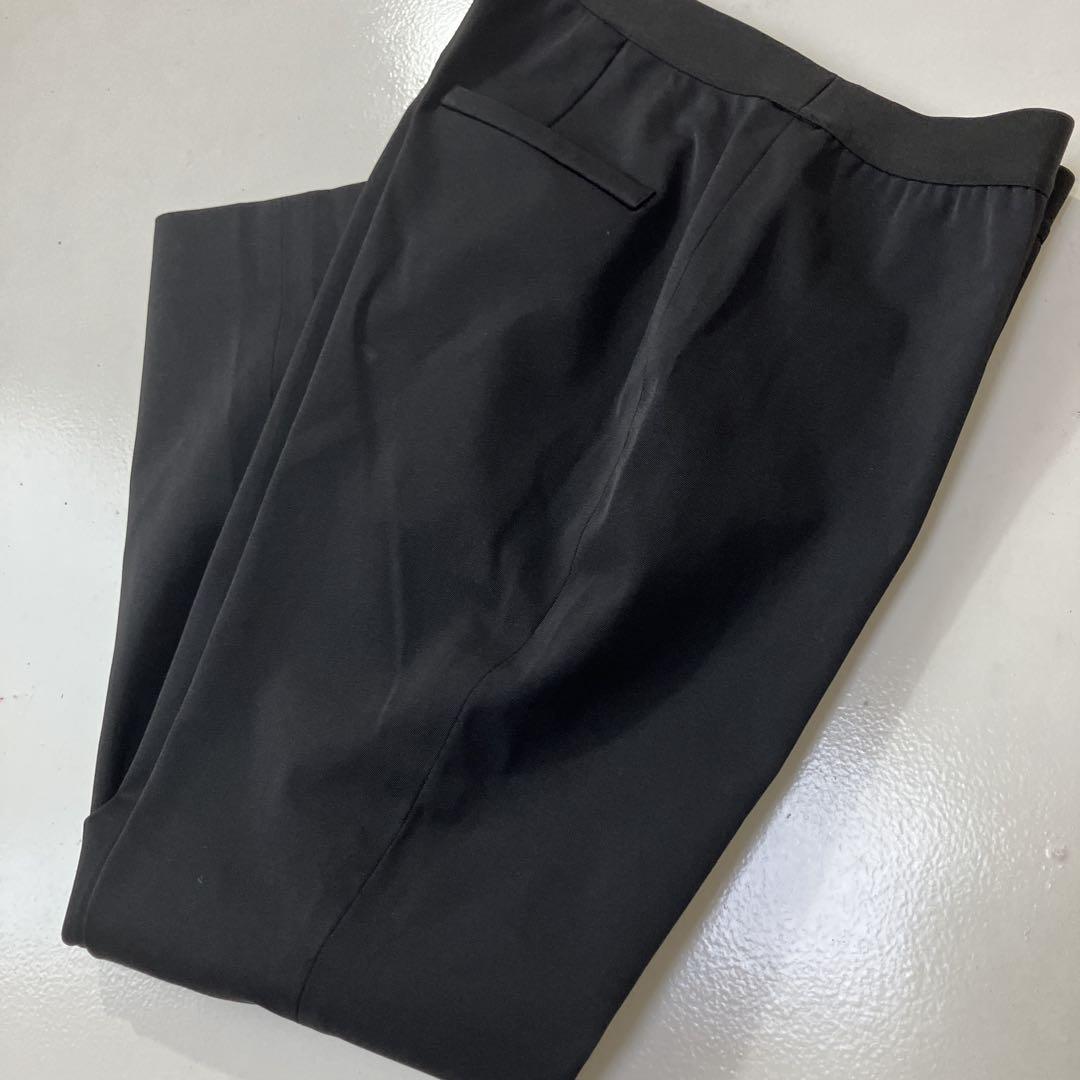 ミカコナカムラ　エムフィル　定番梳毛コンフォートイージートラウザーズ　グレー ミカコナカムラ エムフィル 定番梳毛コンフォートイージー