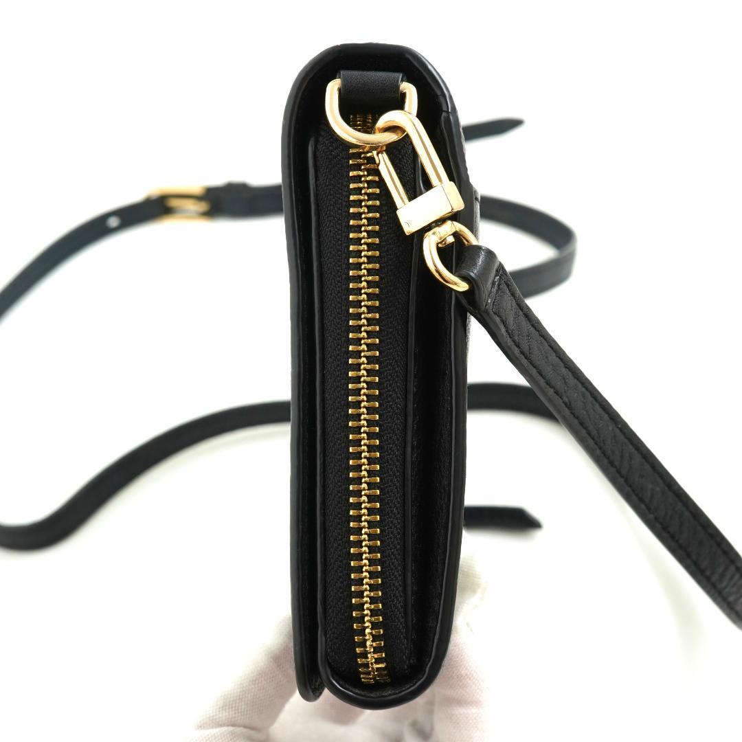 ✨未使用に近い✨　TORY BURCH 長財布　T柄　Tロゴ　チェーンウォレット