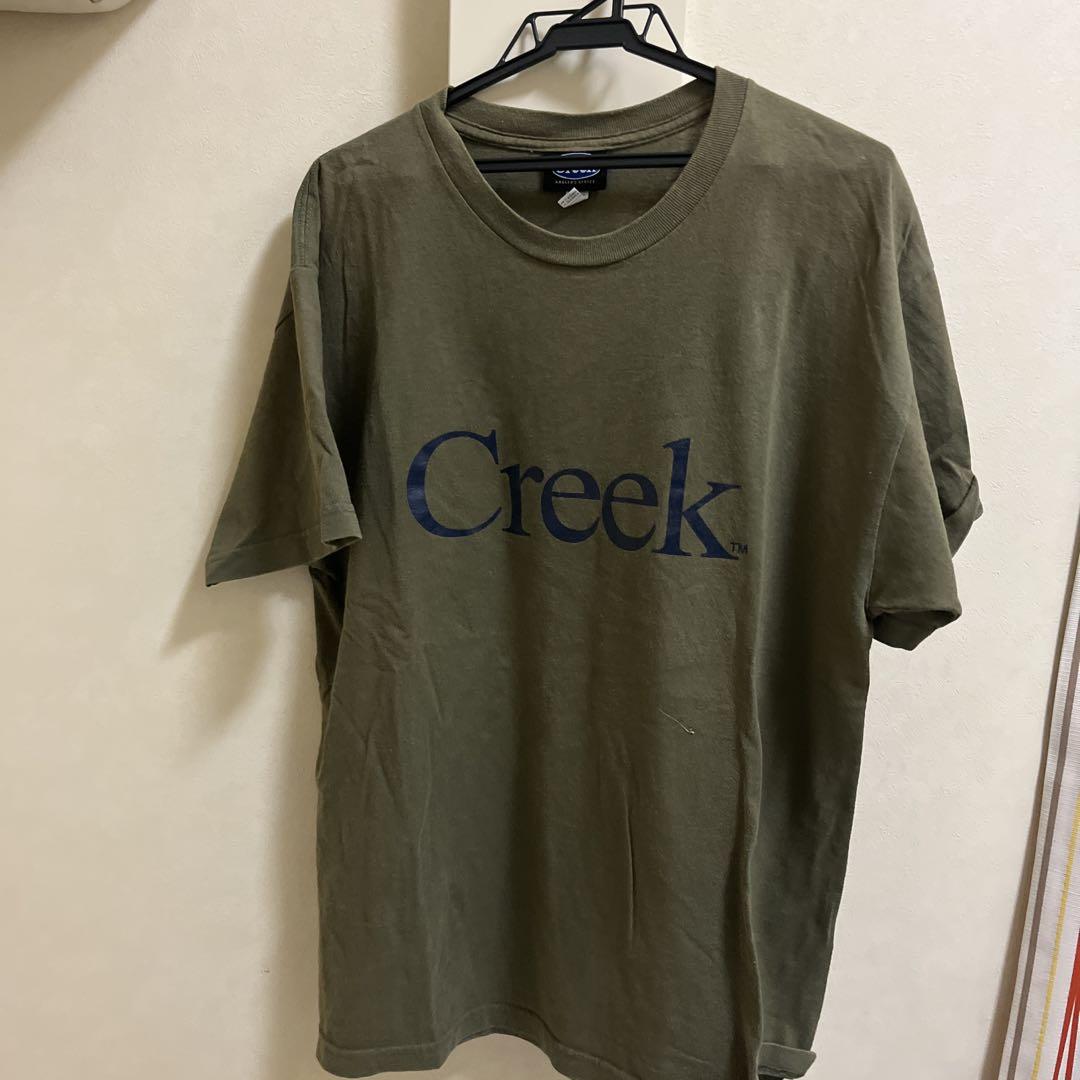 Creek オリーブ Tシャツ