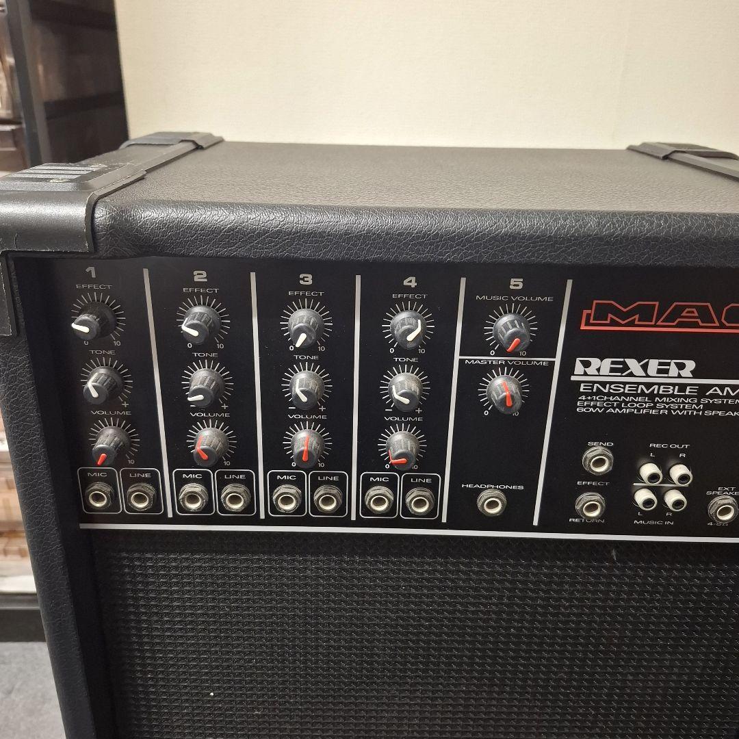 REXER　60WアンサンブルPAアンプ　MA-60