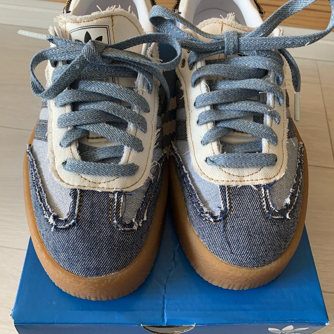 adidas サンバデニムシューズ24cm
