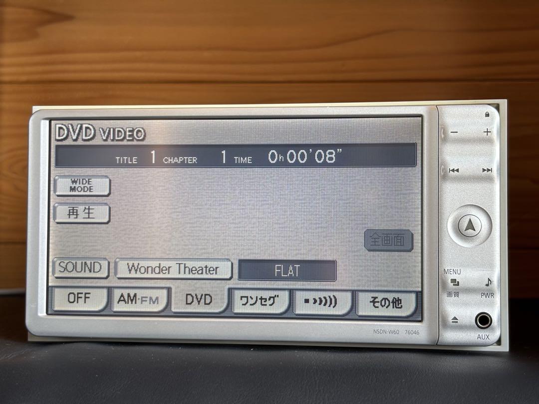 トヨタ純正ナビ　メモリーナビ　NSDN-W60 中古品