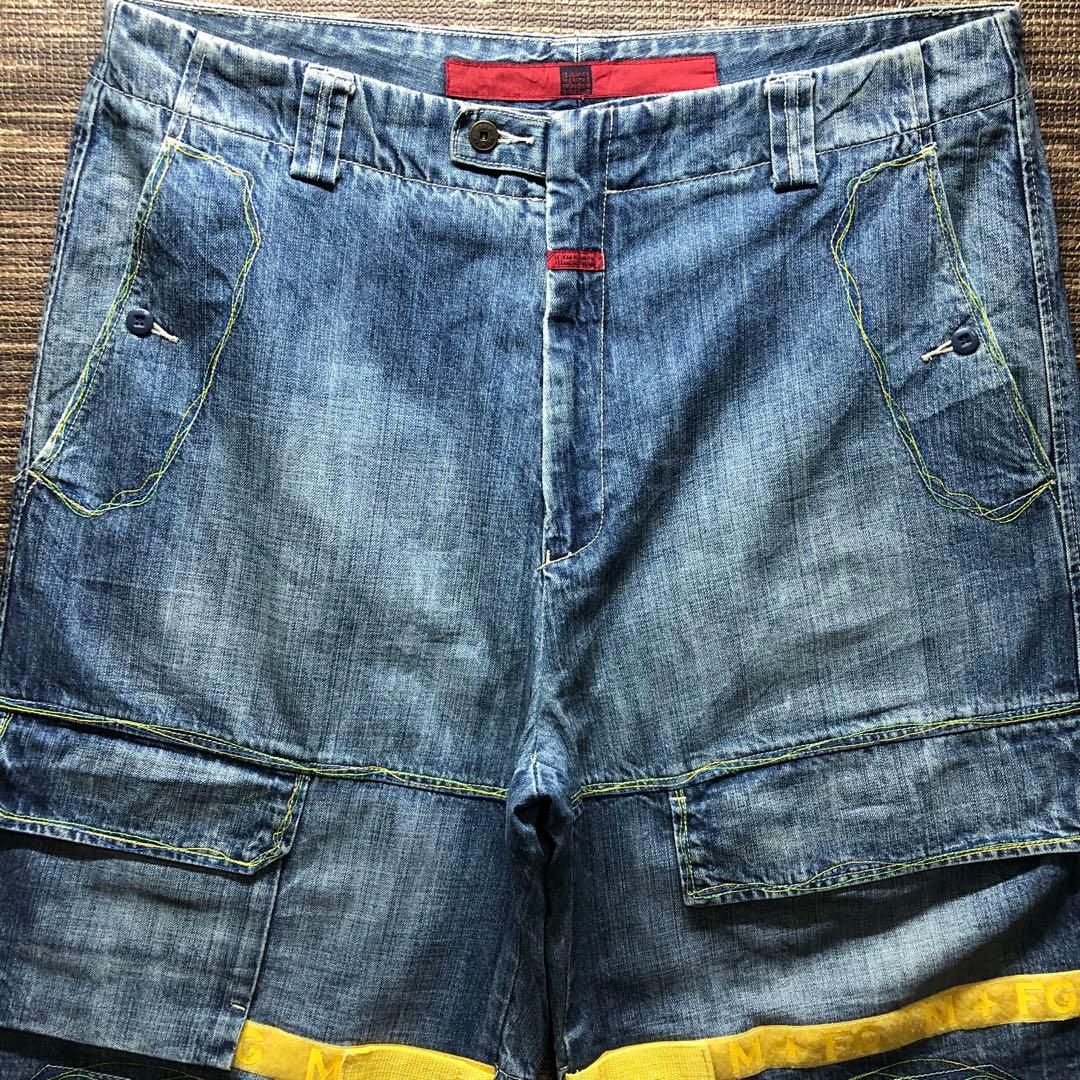 MARITHÉ FRANÇOIS GIRBAUD シャトルパンツ 黄色　Y2K