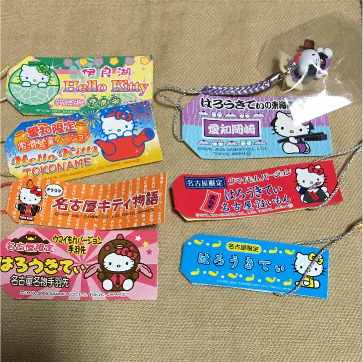 新品］ご当地キティ ストラップ／名古屋