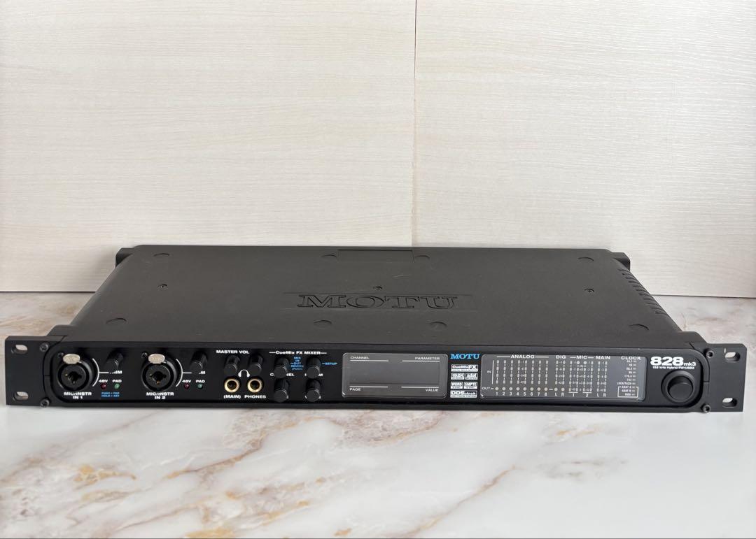 MOTU 828mk3 オーディオインターフェース