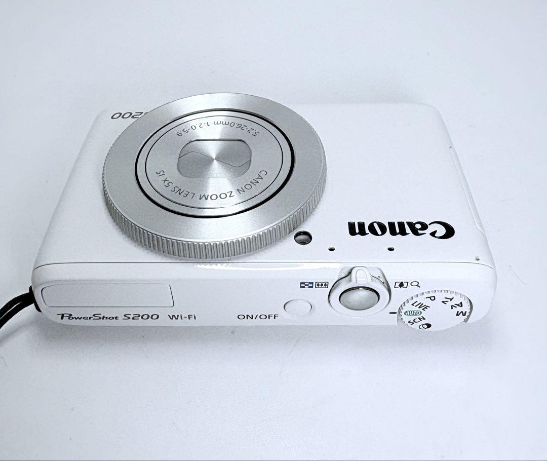 キャノン　Canon PowerShot S200 ホワイト