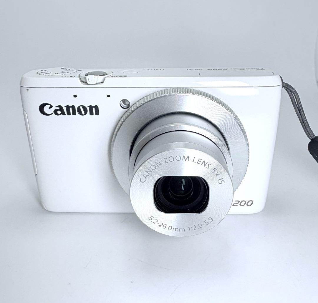 キャノン　Canon PowerShot S200 ホワイト