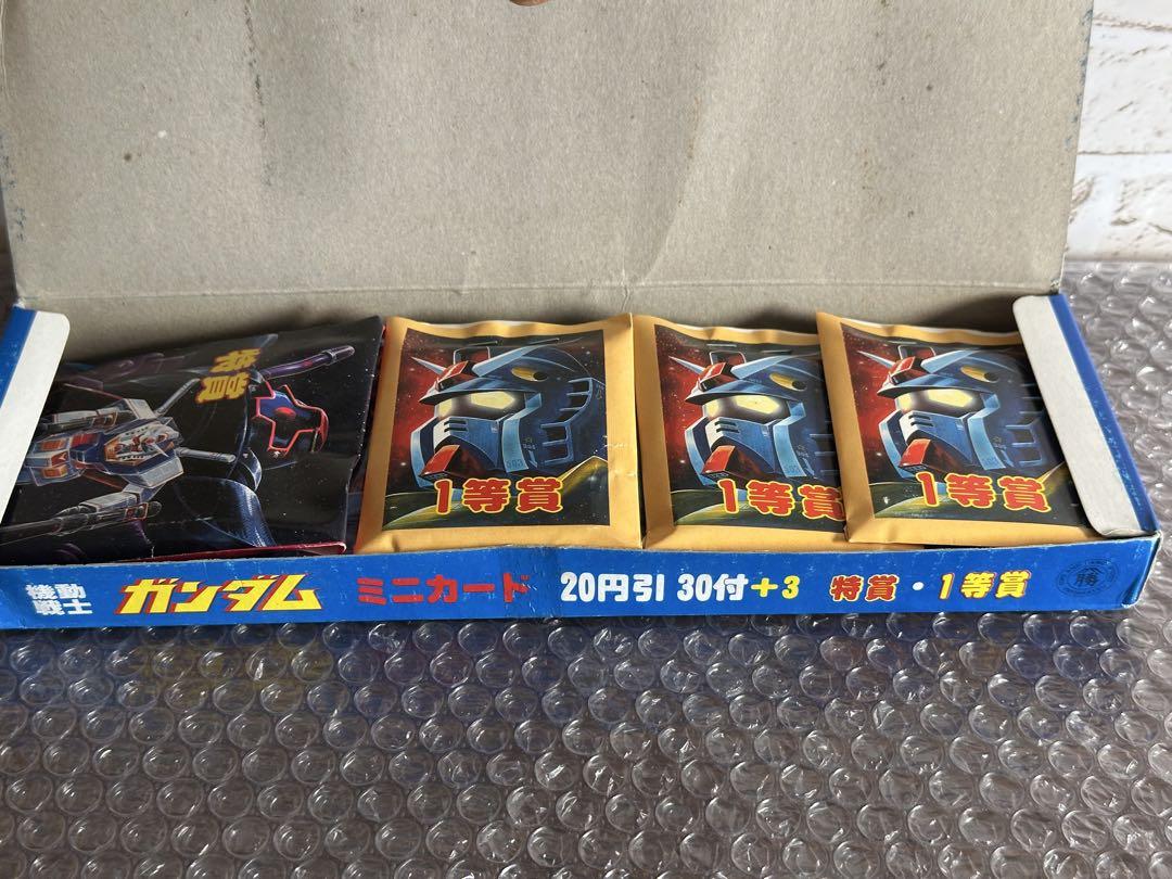 山勝　機動戦士ガンダム　当時物　ミニカード