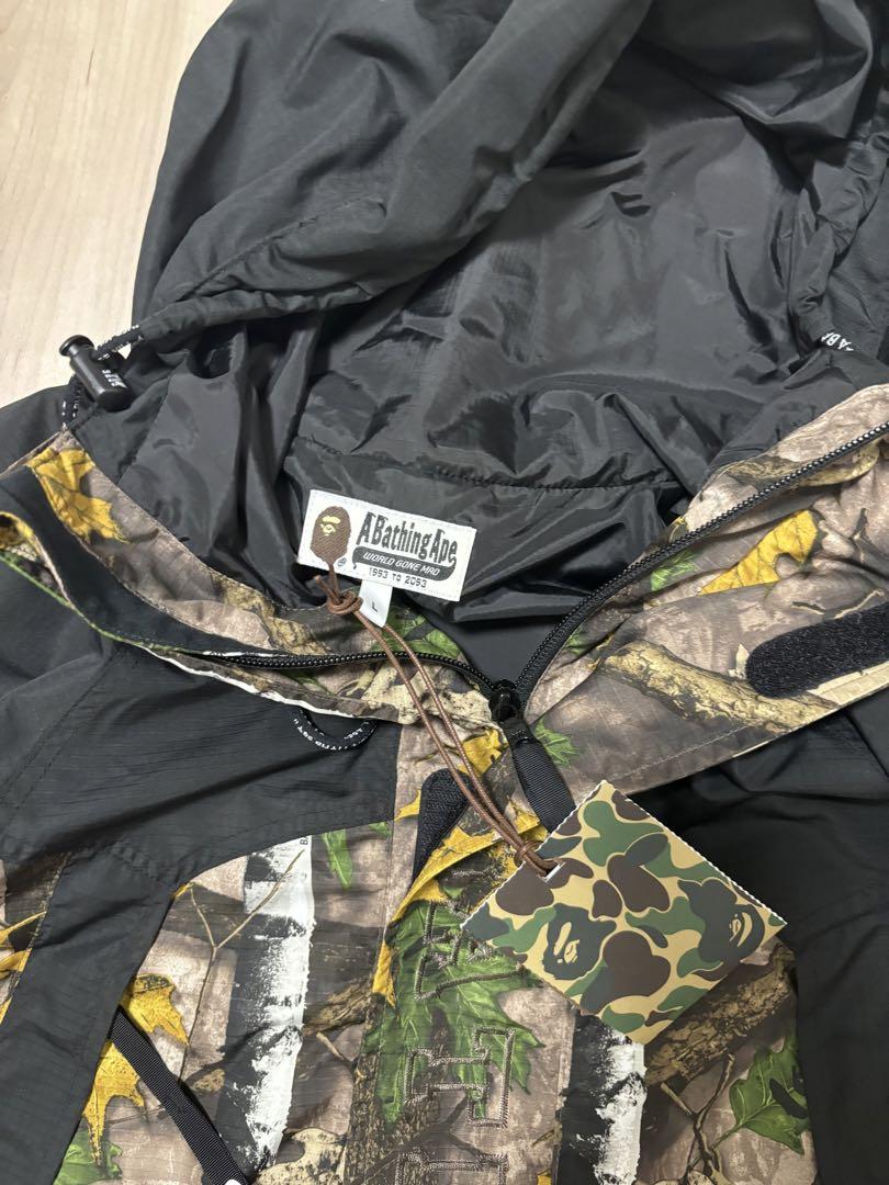 ジャケット・アウター BAPE REAL TREE CAMO JACKET