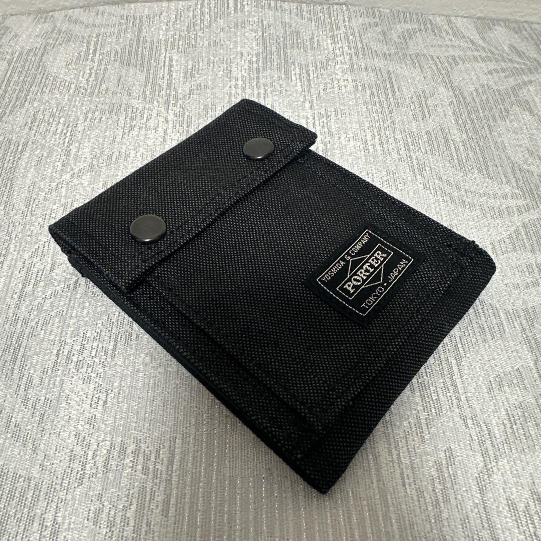 かちょー！ 美品　PORTER SMOKY スモーキー 縦型折り財布