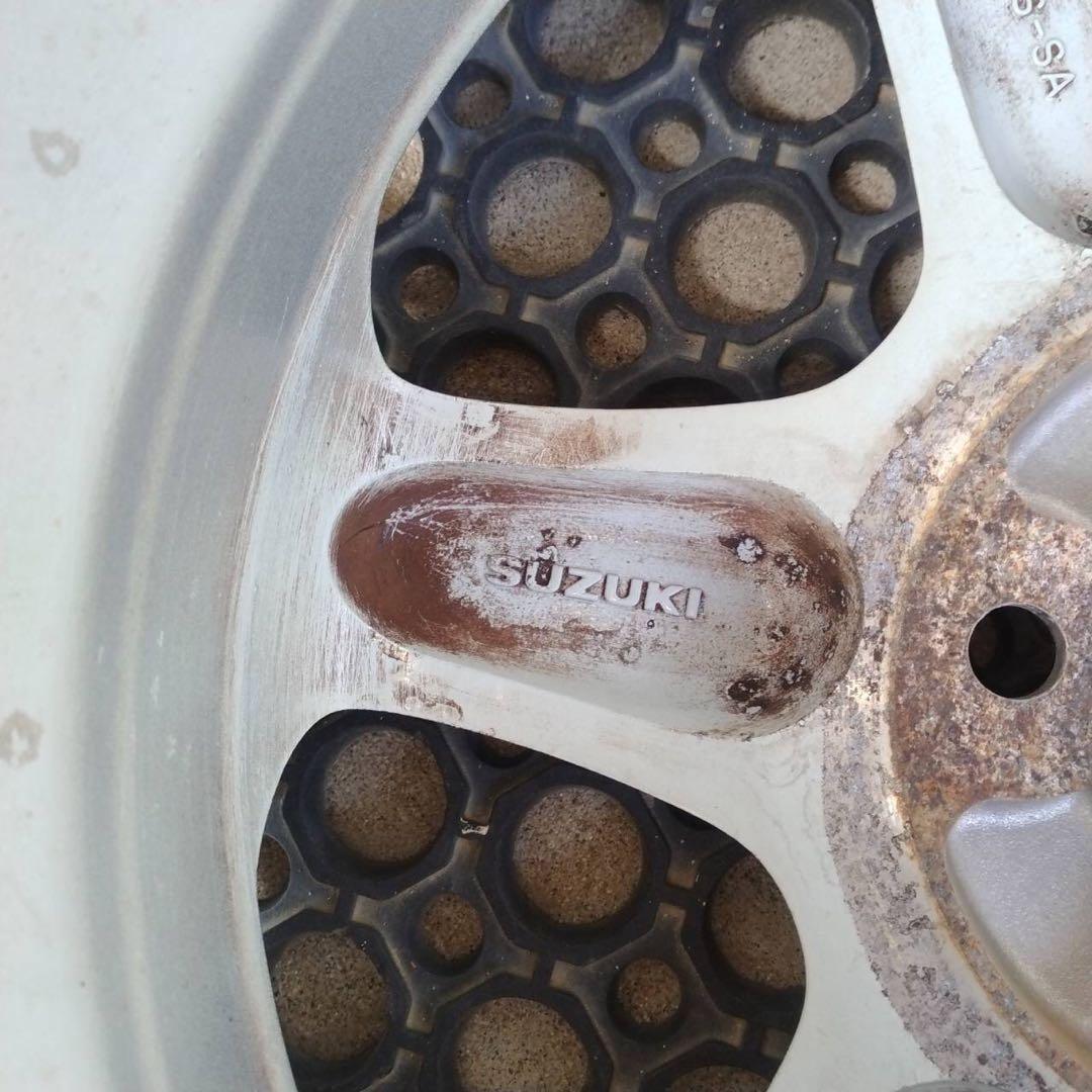 ホイール スズキ純正やや傷や汚れあり