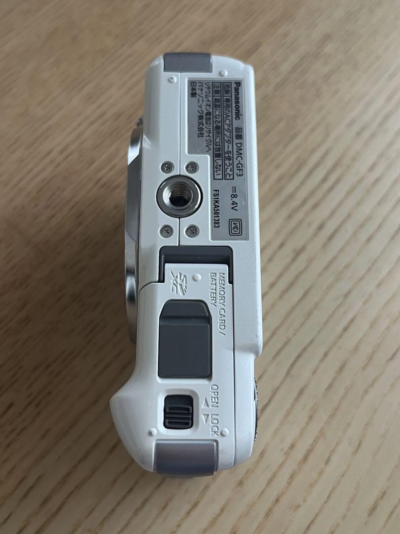 軽量 高画質 パナソニック LUMIX DMC-GF3 ボディ 人気色のホワイト
