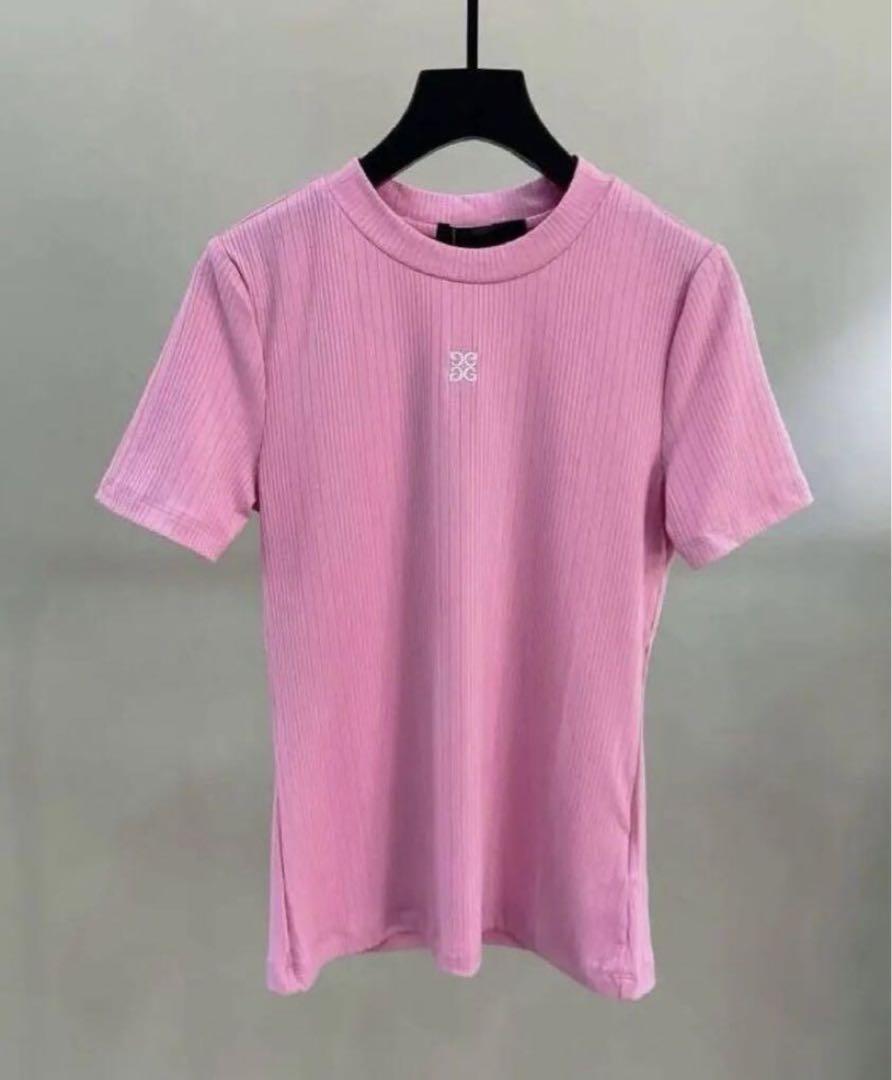新品ジーフォアG/FORE ゴルフレディース Tシャツ パンツ 2点セット