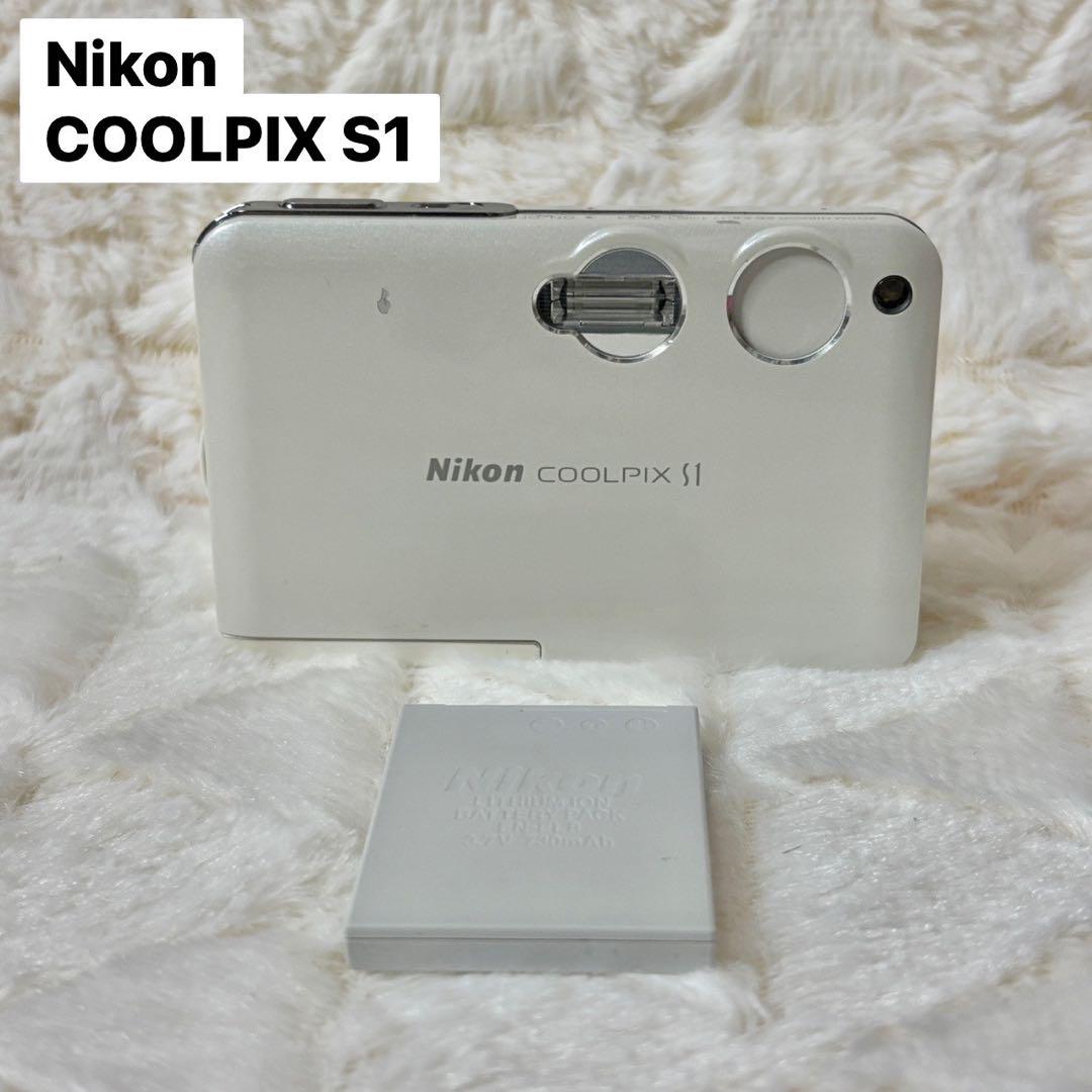 【完動品】Nikon Coolpix S1 デジタルカメラ 動作確認済み Nikon COOLPIX S1 動作確認済み - メルカリ