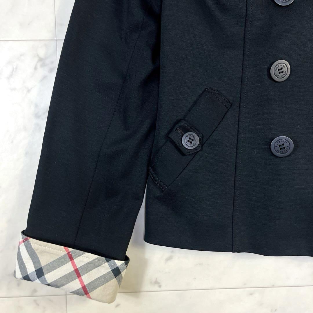 美品 バーバリー LONDON 卒服 女の子 スーツ　リボン付き　160