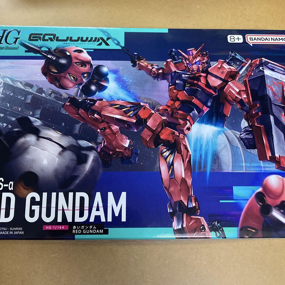 Amazon | GQuuuuuuX(ジークアクス） HG 赤いガンダ.ム 1/144