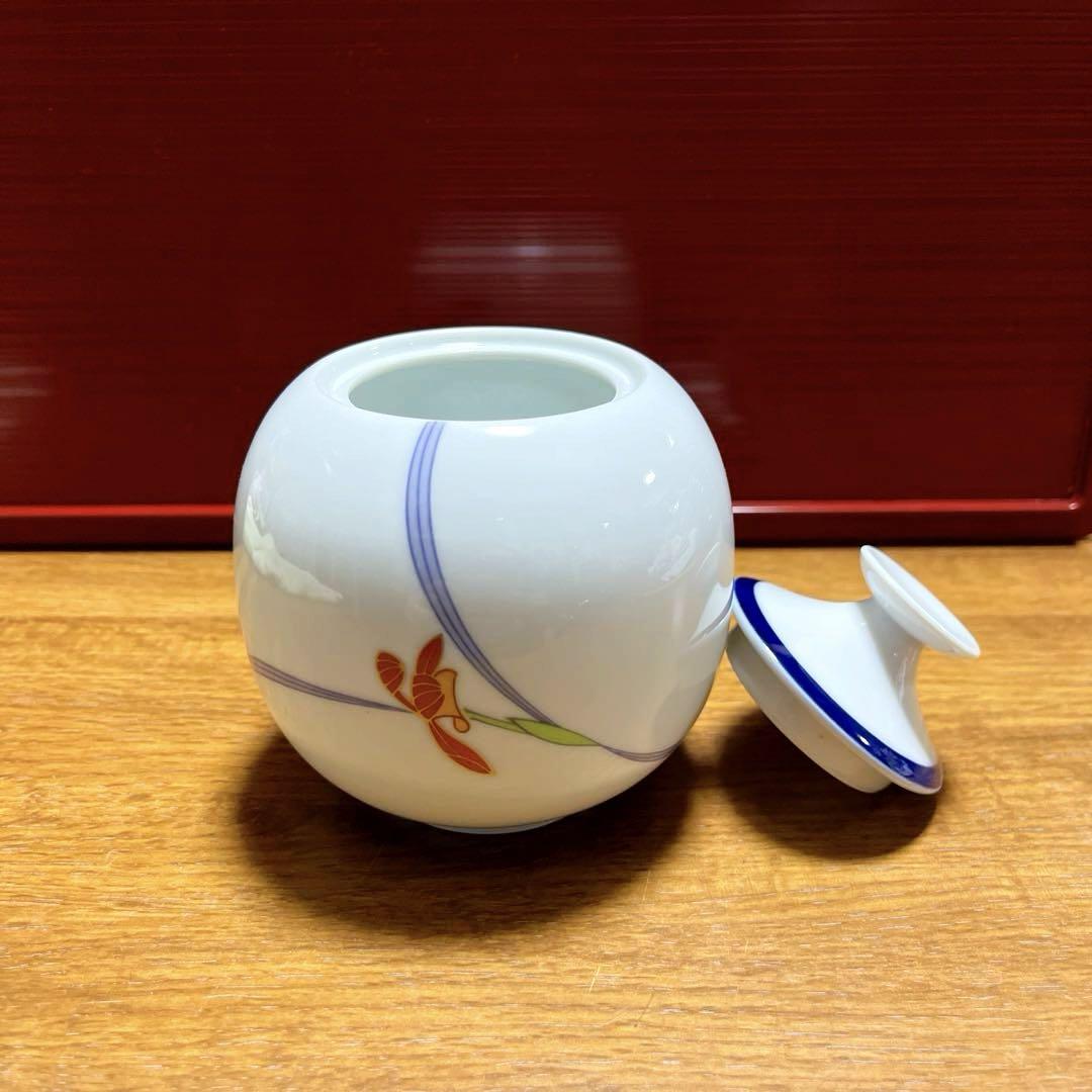 香蘭社　陶磁器　入れ物　小物入れ 五神）蓋物«蓋物|有田焼の老舗-香蘭社オンライン