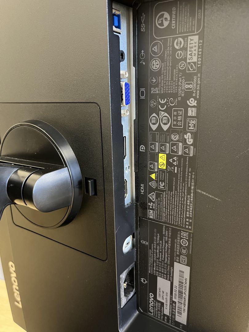 Lenovo T23i-10 23インチモニター　PS4対応
