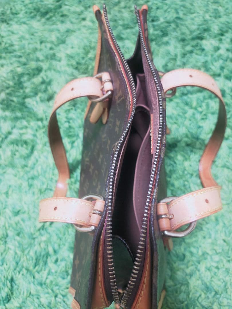 ルイヴィトン ポパンクール.オ モノグラム トートバッグ ブラウン M40007 ルイヴィトン ポパンクール.オ モノグラム トートバッグ ブラウン M40007