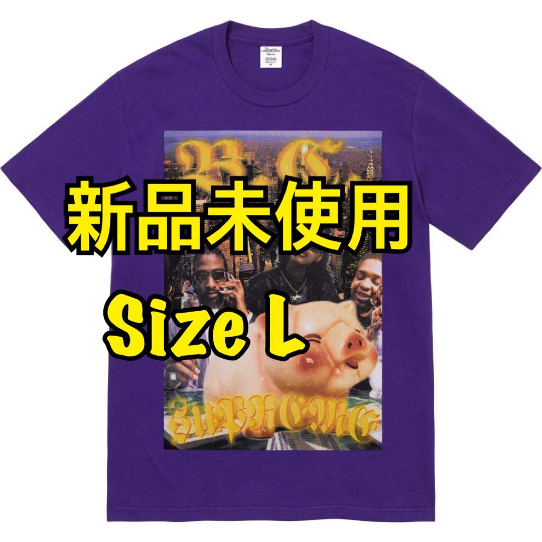 Supreme Bernadette Money Tee 紫　パープル L