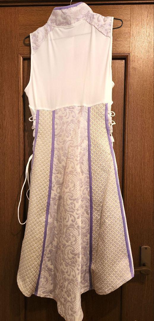 タグ付き新品•未使用Quite Frash後ろロングチャイナワンピ