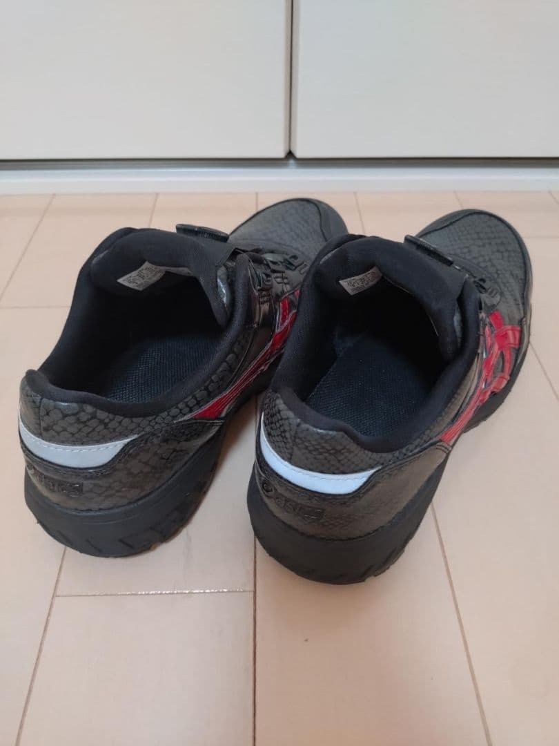 アシックス CP306 BOA 限定色BLACK/RED