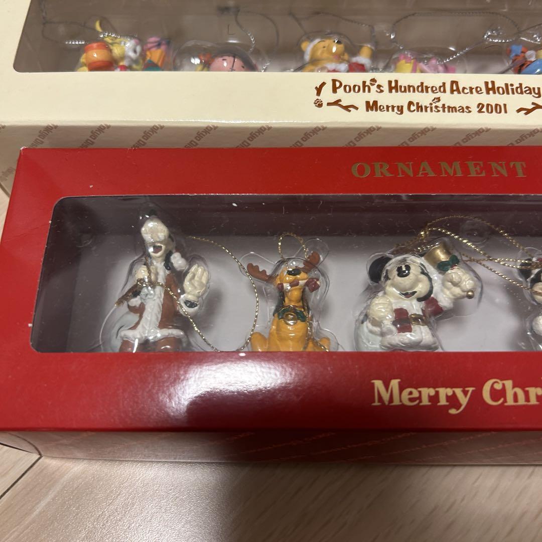 ディズニーリゾート クリスマス オーナメントセット レトロ