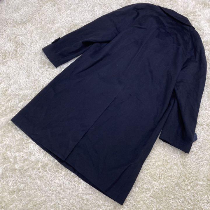 在庫人気 新品 カシミヤ100% イタリア製 ステンカラーコート ブラック eV049-m26954817411 在庫あ得価