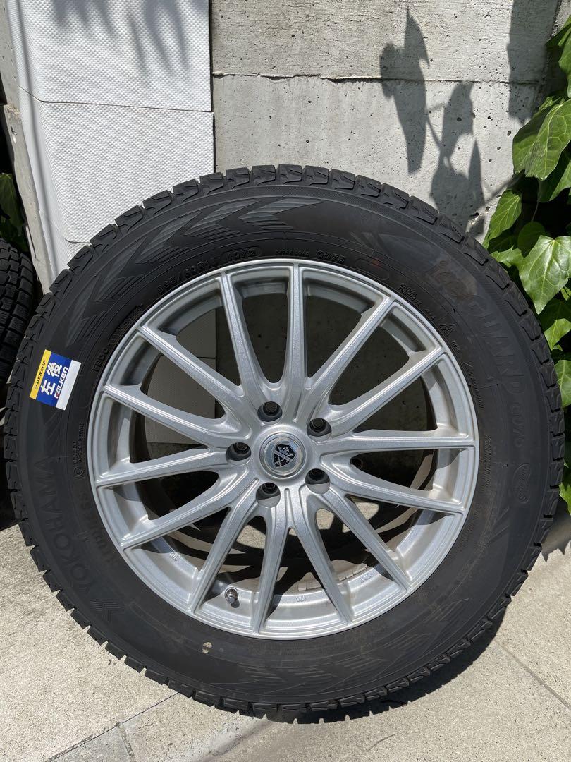 バリ山！ヨコハマiceGUARD G075 235/60R18 ホイールセット