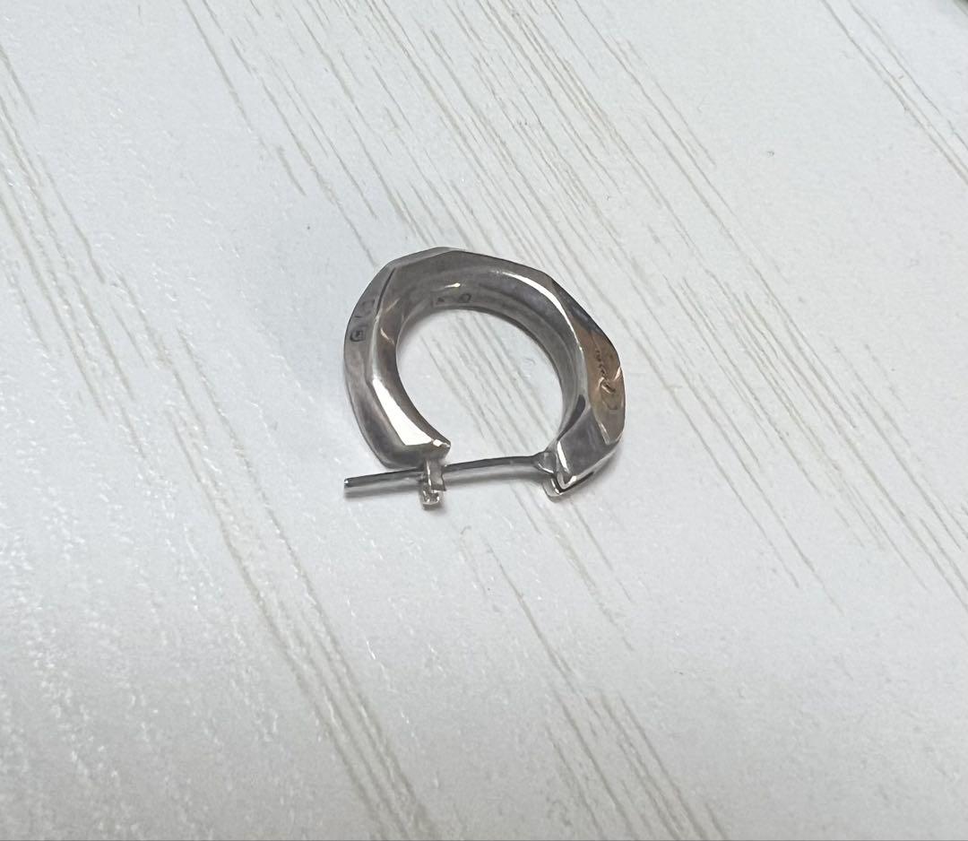 【5日後に削除予定‼️】GARNI シルバー フープピアス 片耳用
