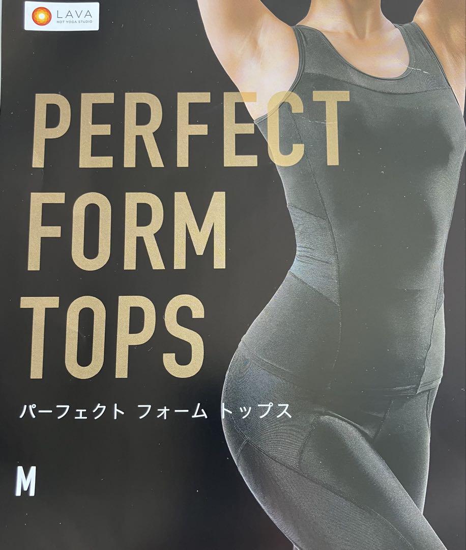 LAVA パーフェクトフォームトップス M ブラック リントスル