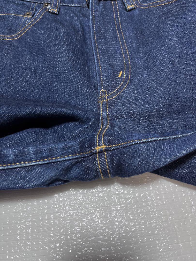 【美品】CIOTA シオタ スビンコットン テーパードデニムパンツ 27 赤耳