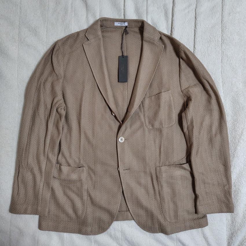 新品 BOGLIOLI XXLサイズ ベージュ ボリオリ ニットジャケット