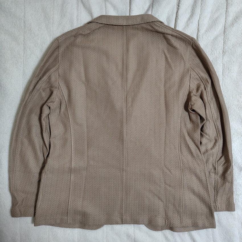 新品 BOGLIOLI XXLサイズ ベージュ ボリオリ ニットジャケット