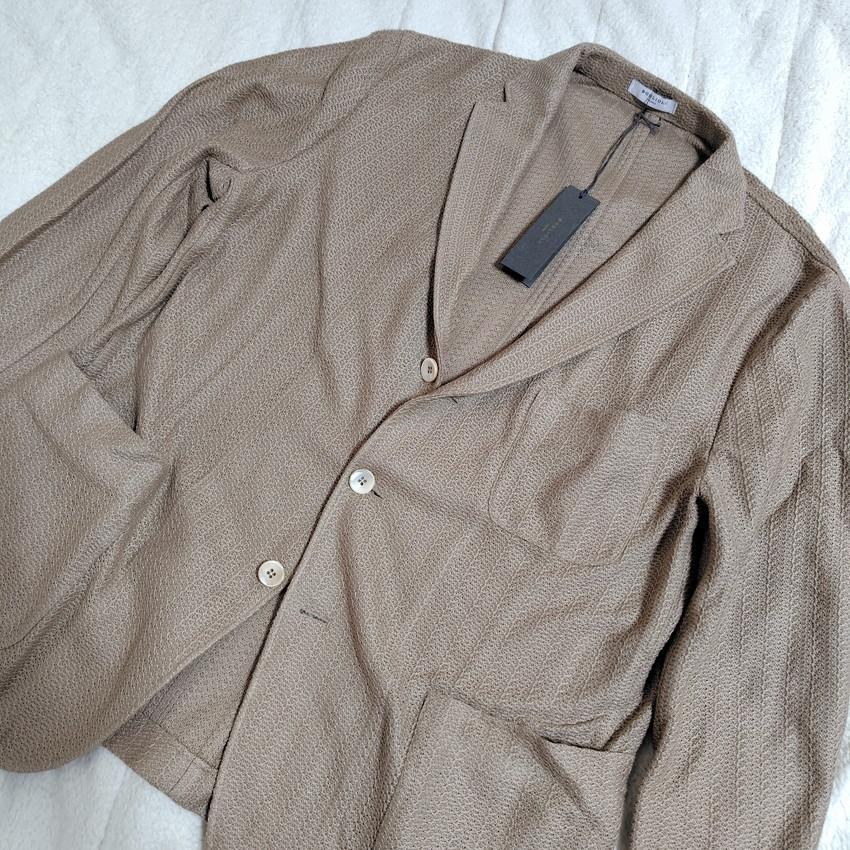 新品 BOGLIOLI XXLサイズ ベージュ ボリオリ ニットジャケット
