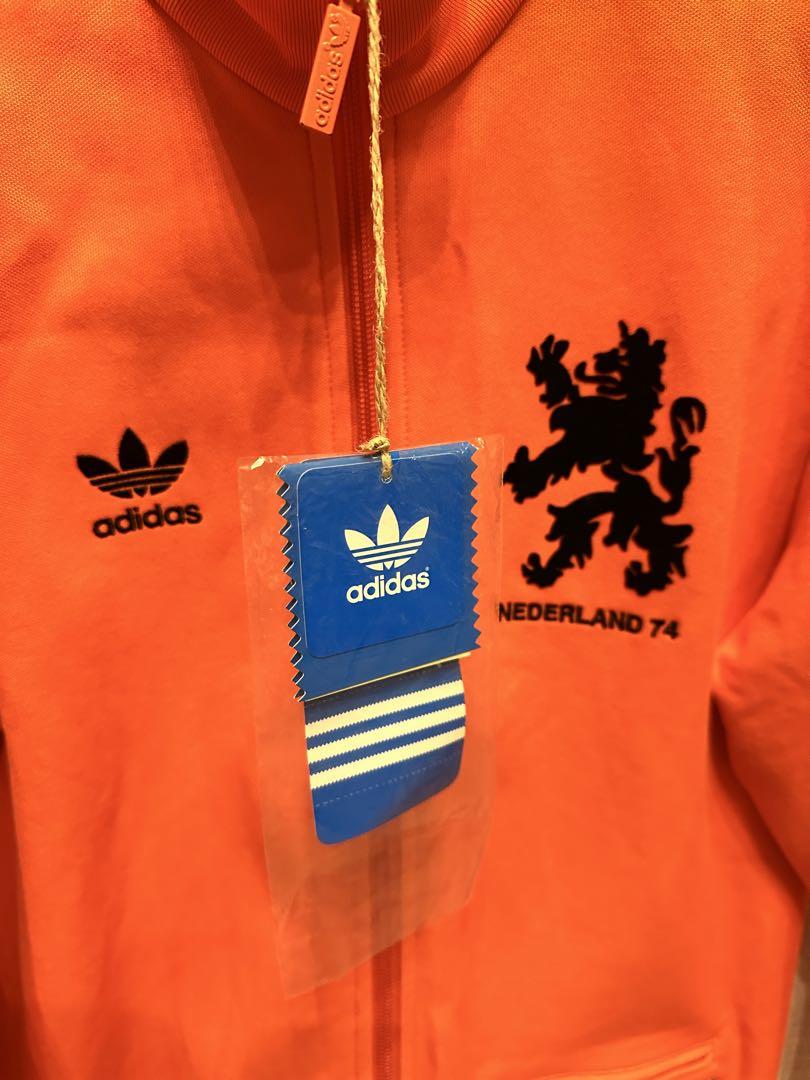 殿堂 希少品 adidas メルカリ - ジャケット オランダ代表 新品タグ付き 応援グッズ