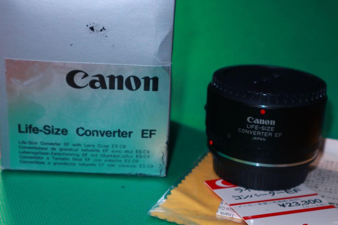 【美人】Canon LIFE-SIZE CONVERTER EF