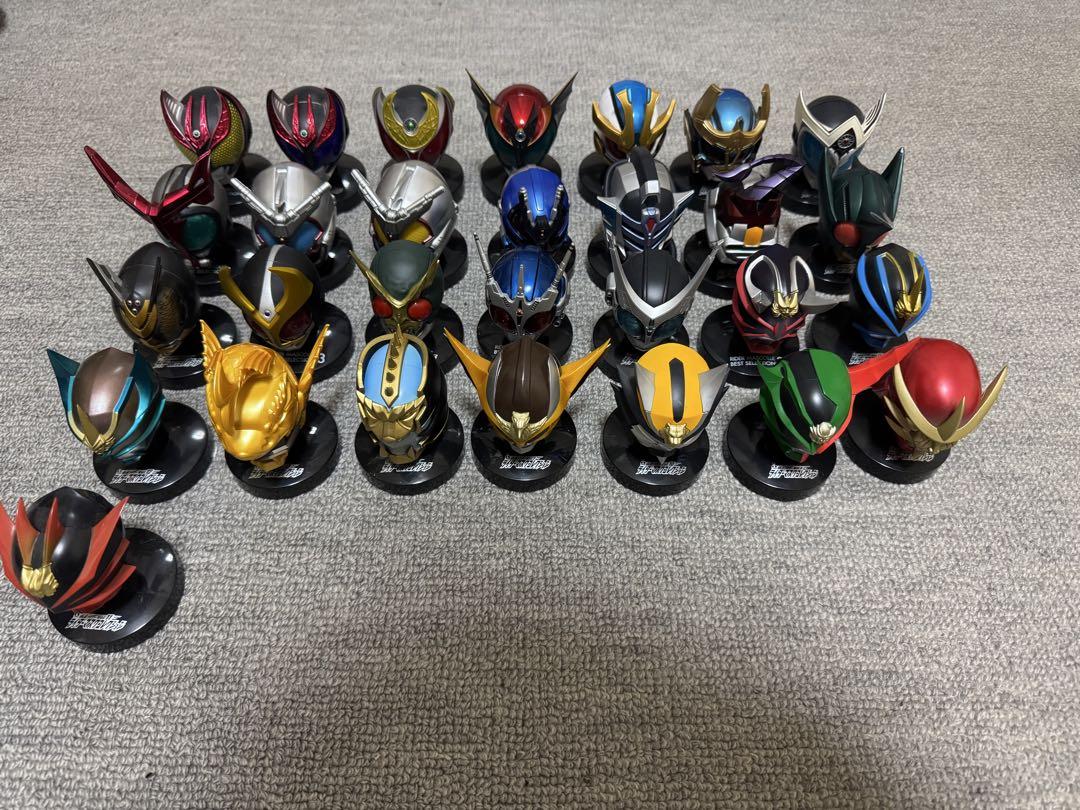 【まとめ売り】ライダーマスクコレクション 29体セット