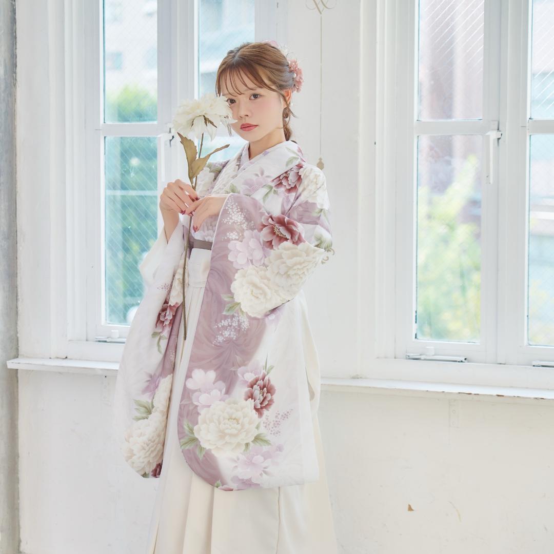 新品袴3点セット 卒業式 小学生 大学生 レディース ピンク ホワイト 93WH 新品袴3点セット 卒業式 小学生 大学生 レディース ピンク ホワイト 93WH