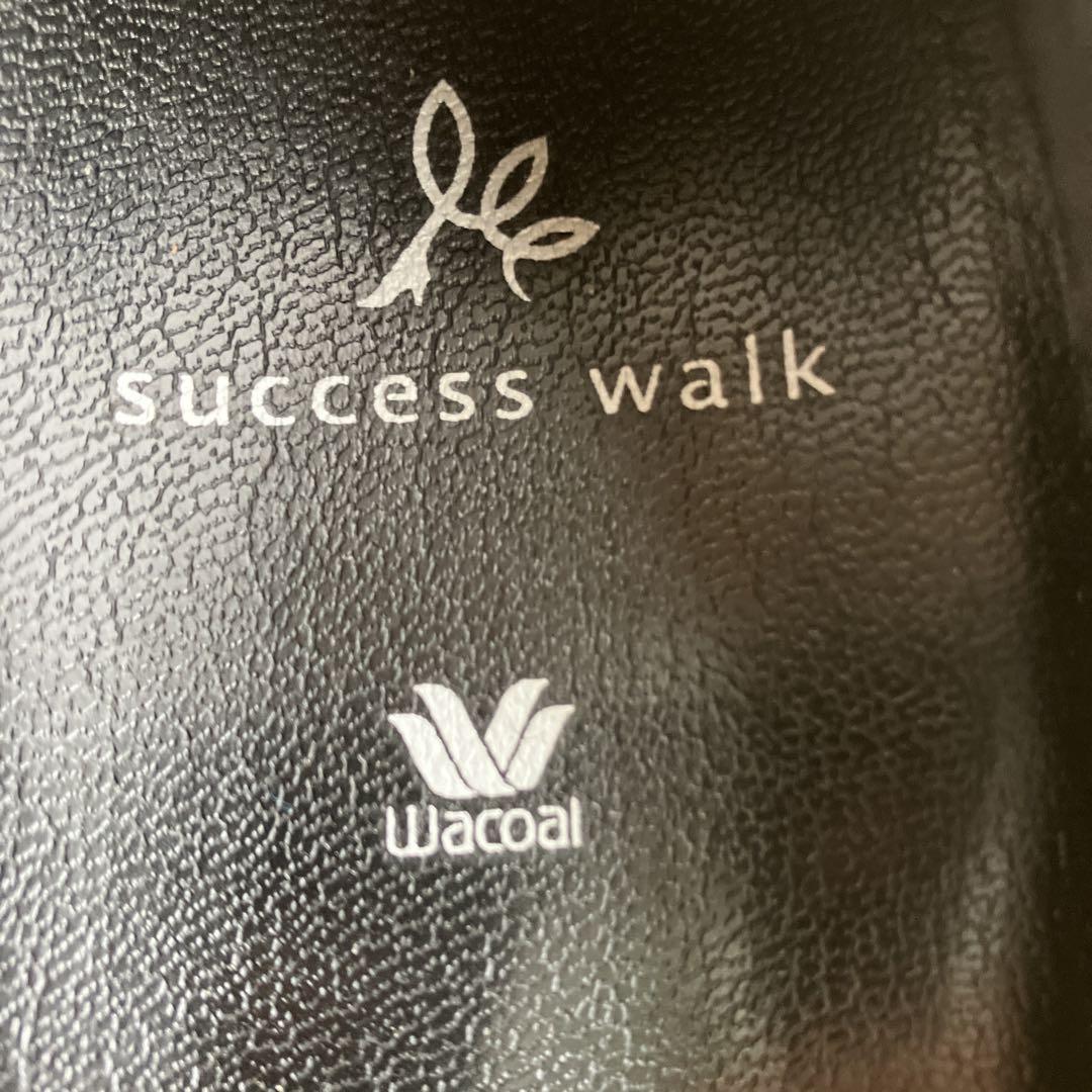 Wacoal success walk ブラック パンプス