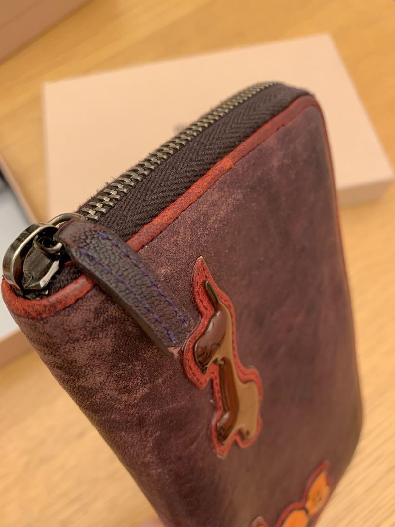 miumiu ネコイヌ長財布