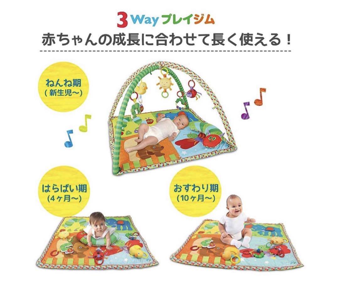 美品　はらぺこあおむし　プレイジム　玩具　エリックカール