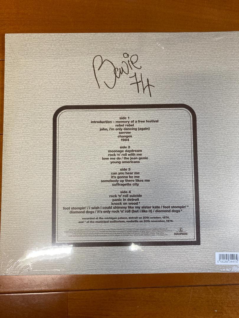 洋楽 DAVID BOWIE/ I'M ONLY DANCING RSD 2020