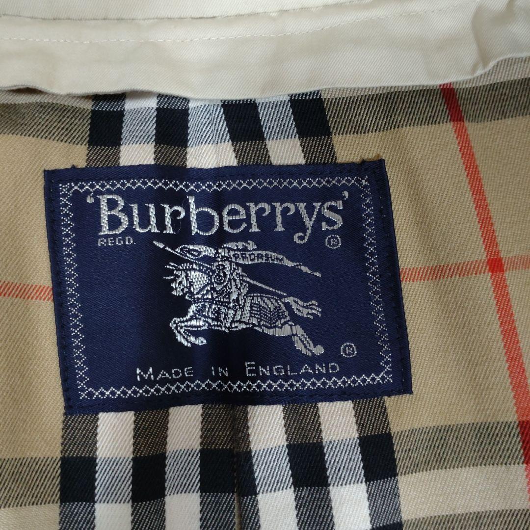 バーバリー　ロング　トレンチコート　美品