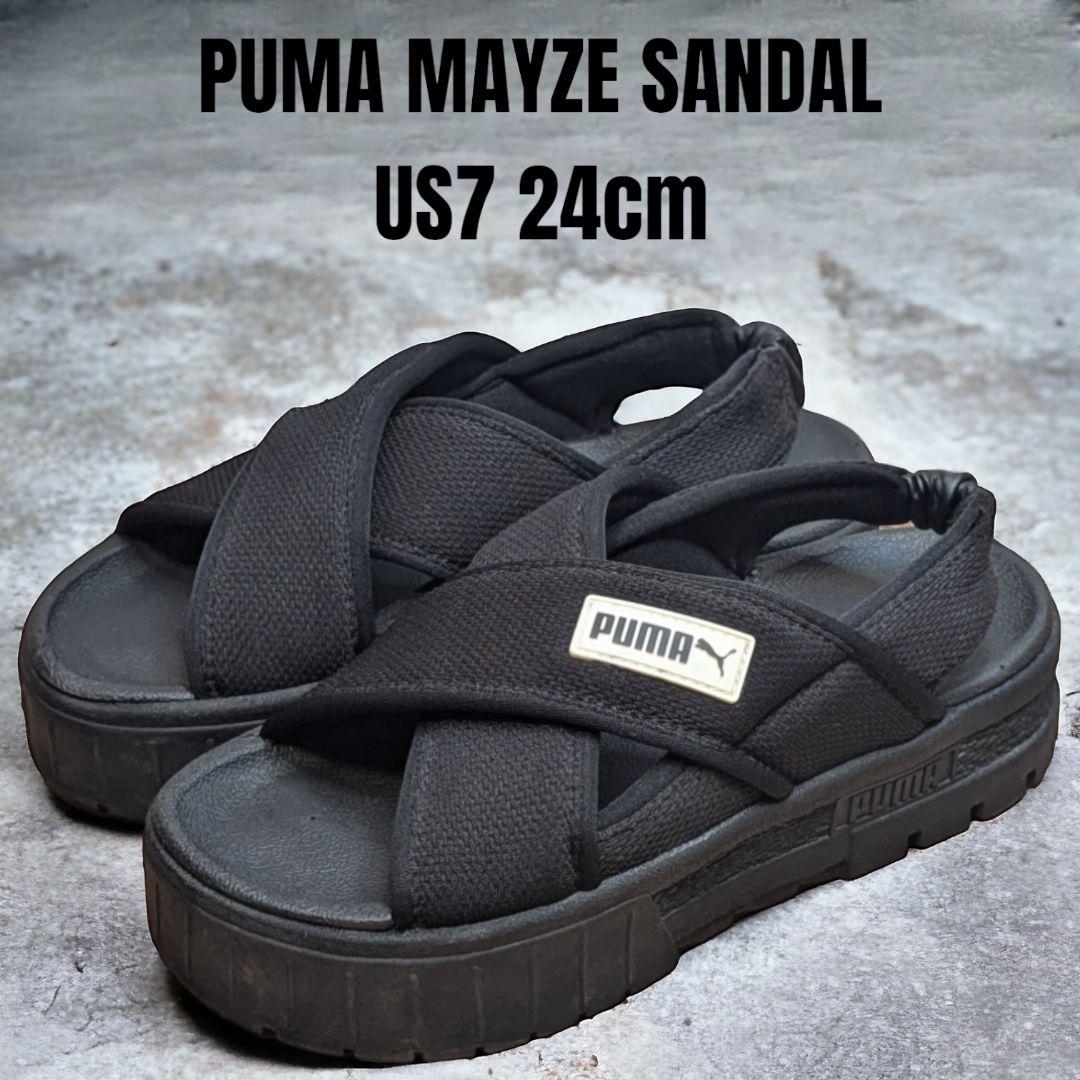 PUMA MAYZE SANDAL プーマ メイズ サンダル 24cm 厚底