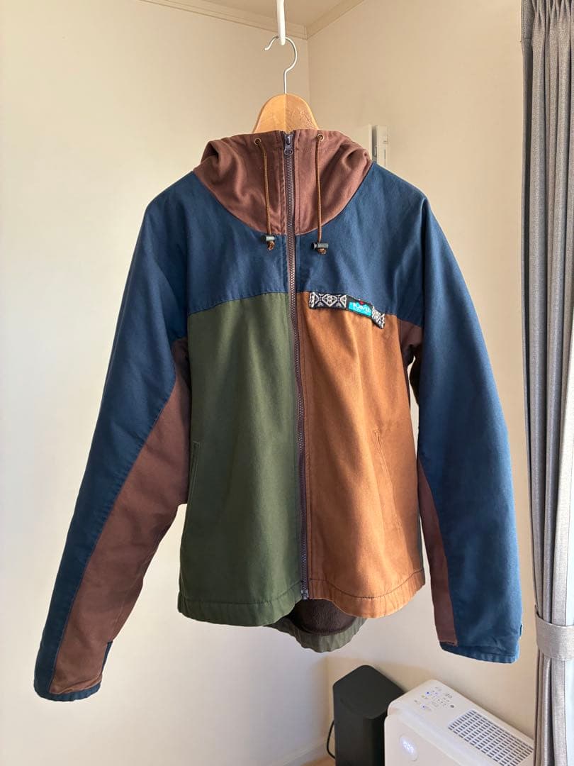 KAVU フーデッドバッファロージャケットL KAVU
