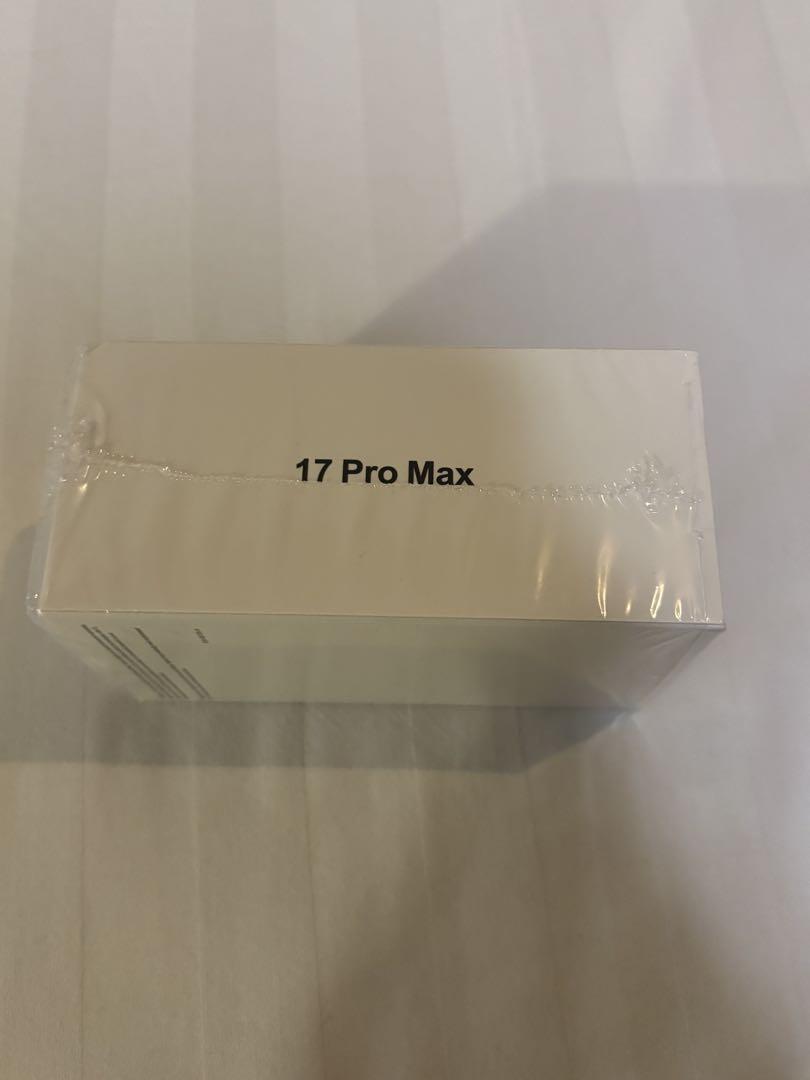 ミニサイズMODEL-17 Pro Max ブラック ●タイ用モバイル　512G