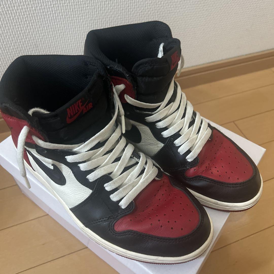 Nike Air Jordan 1 Retro High OG Bred Toe