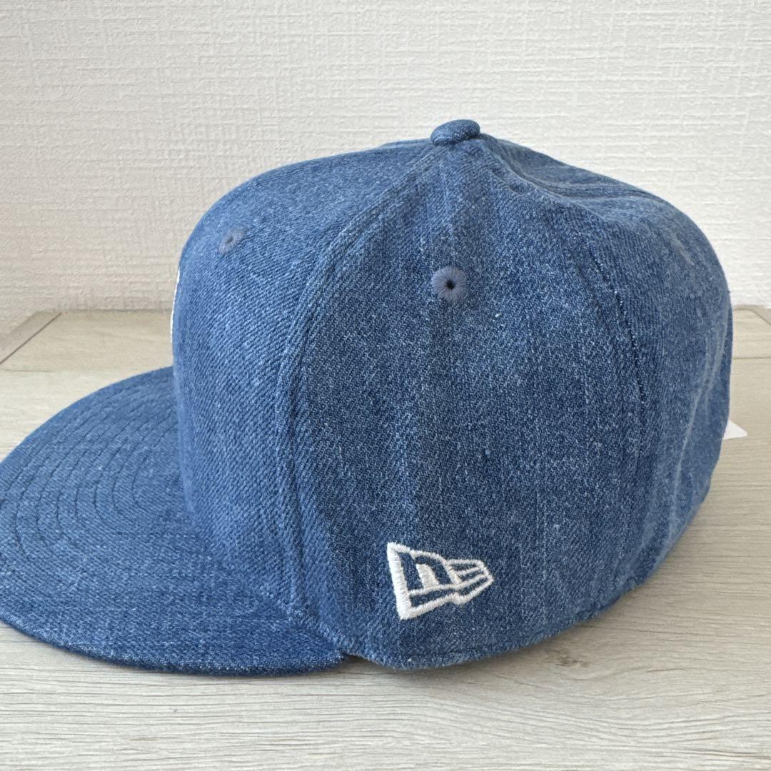 New era ニューヨークメッツ 59fifty ウォッシュドデニムキャップ